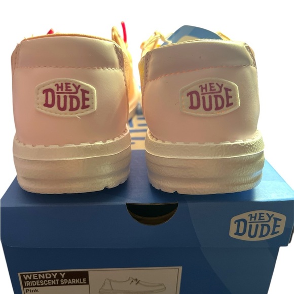 Hey Dude Pink Sneakers Casual Slip-On - Picture 8 of 12